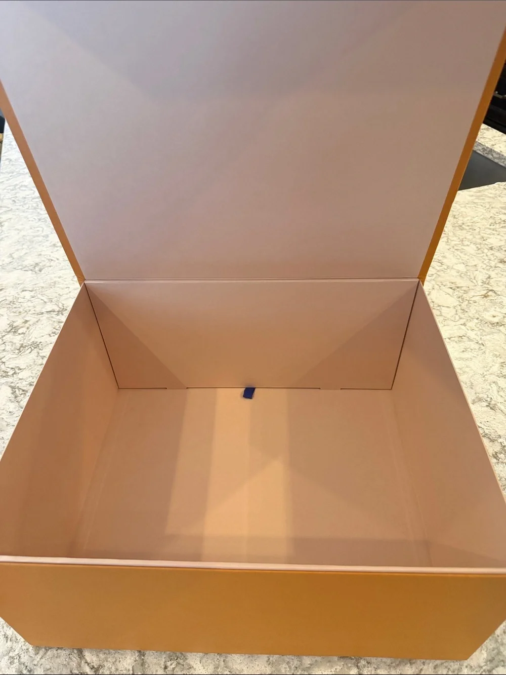Louis Vuitton Orange Storage Box - Designer Home Organizer